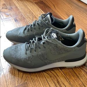 Nike Gray Internationalist Sneakers